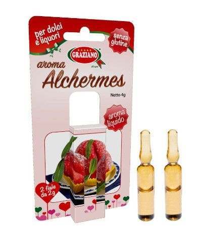 aroma liquido alchermes- 2 fiale