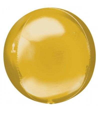 Palloncino sfera oro- 38 cm