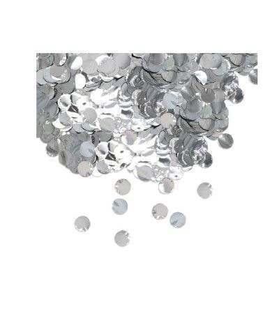 coriandolini argento- 50 gr
