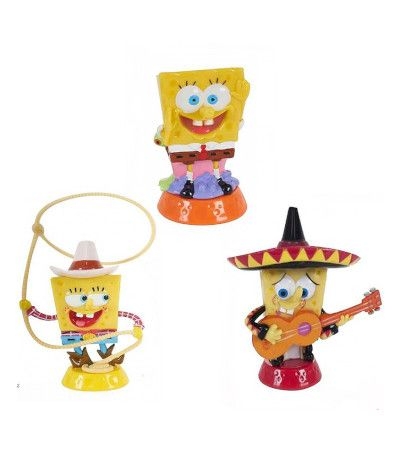 spongebob messicano plastica- 8 cm