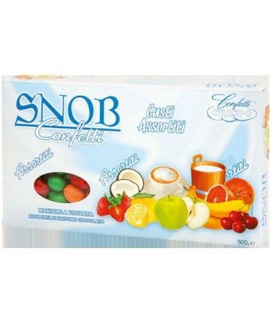 confetti snob colorati assortiti- 500 gr