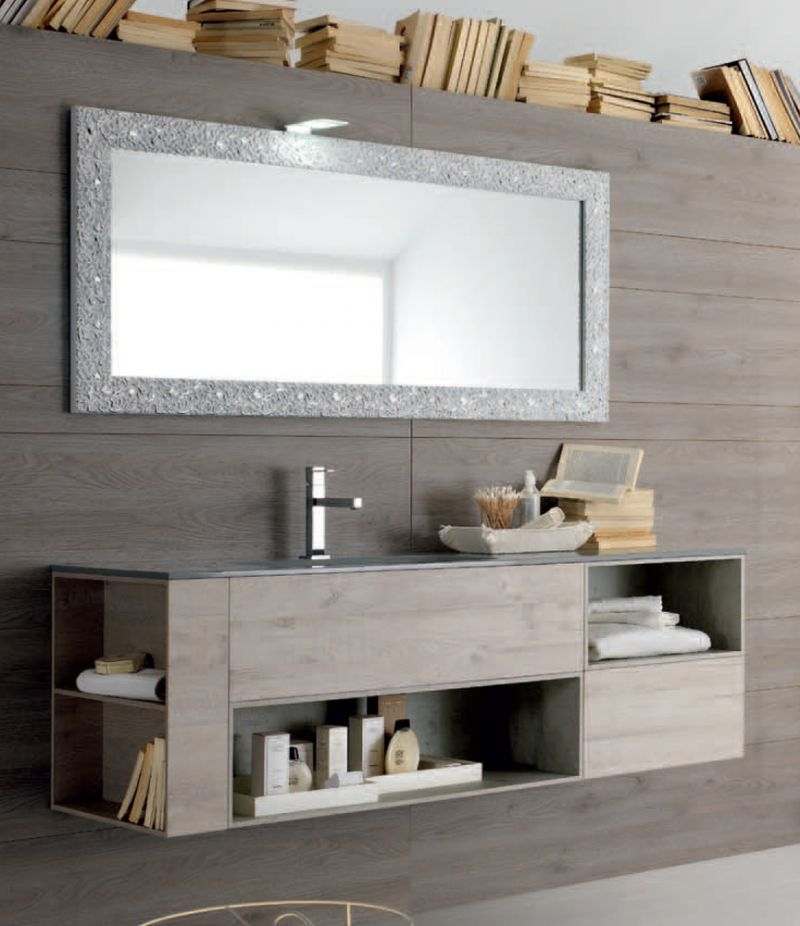 Zulli Ceramiche Srl Foggia.Mobile Bagno 153 Cm Lime O Rovere Sherwood Chiaro Zulli Ceramiche Shop