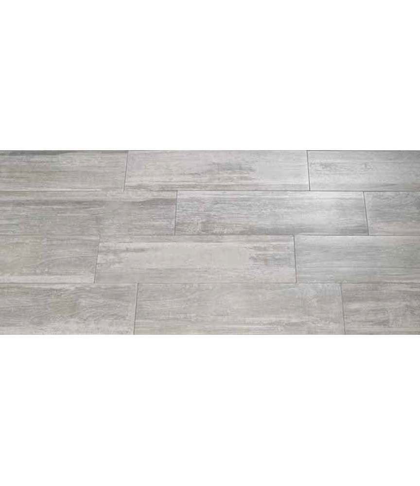 TUNDRA pavimento in laminato, effetto rovere/grigio fumo, 2.25 m²