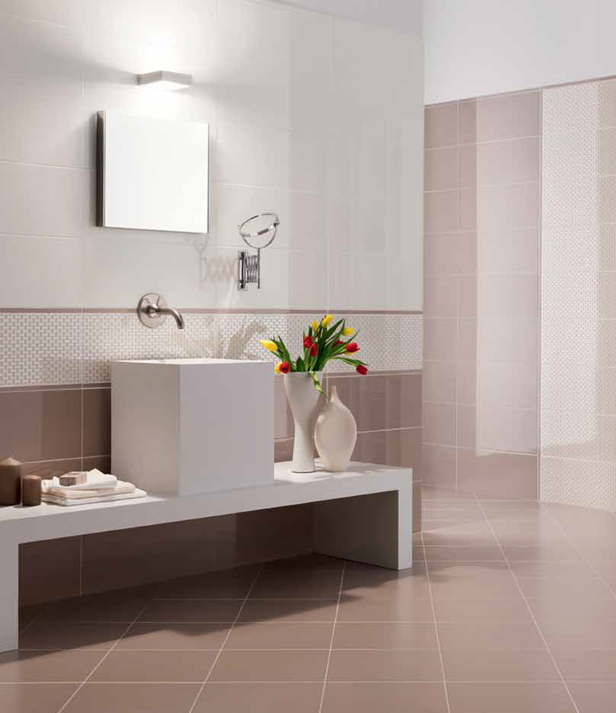 Rivestimento fondo ATMOSPHERE LAIT BRILLANT 25x60 cm DOM CERAMICHE >> Zulli  Ceramiche Shop