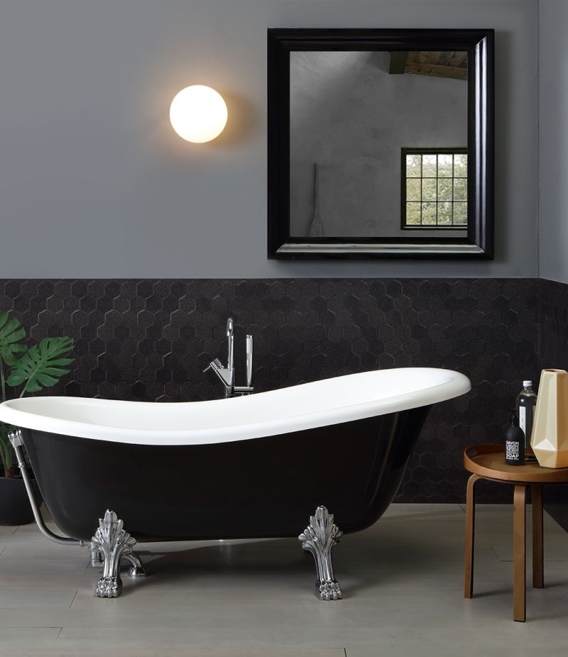 Vasca da Bagno Freestanding Romantica Black