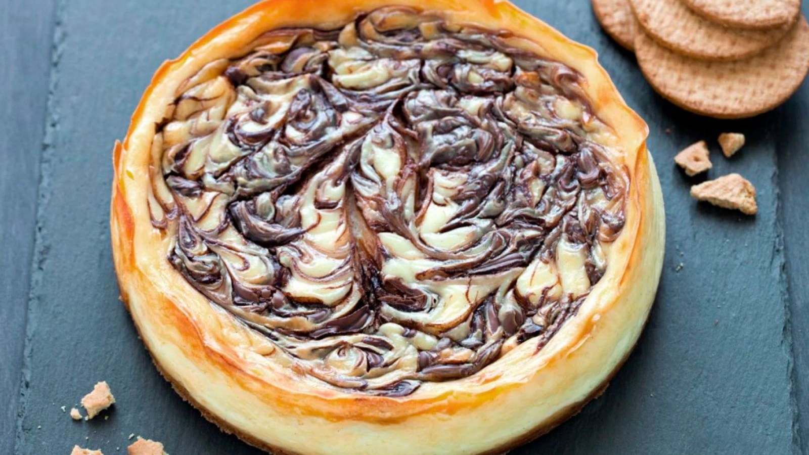 Cheesecake alla Nutella