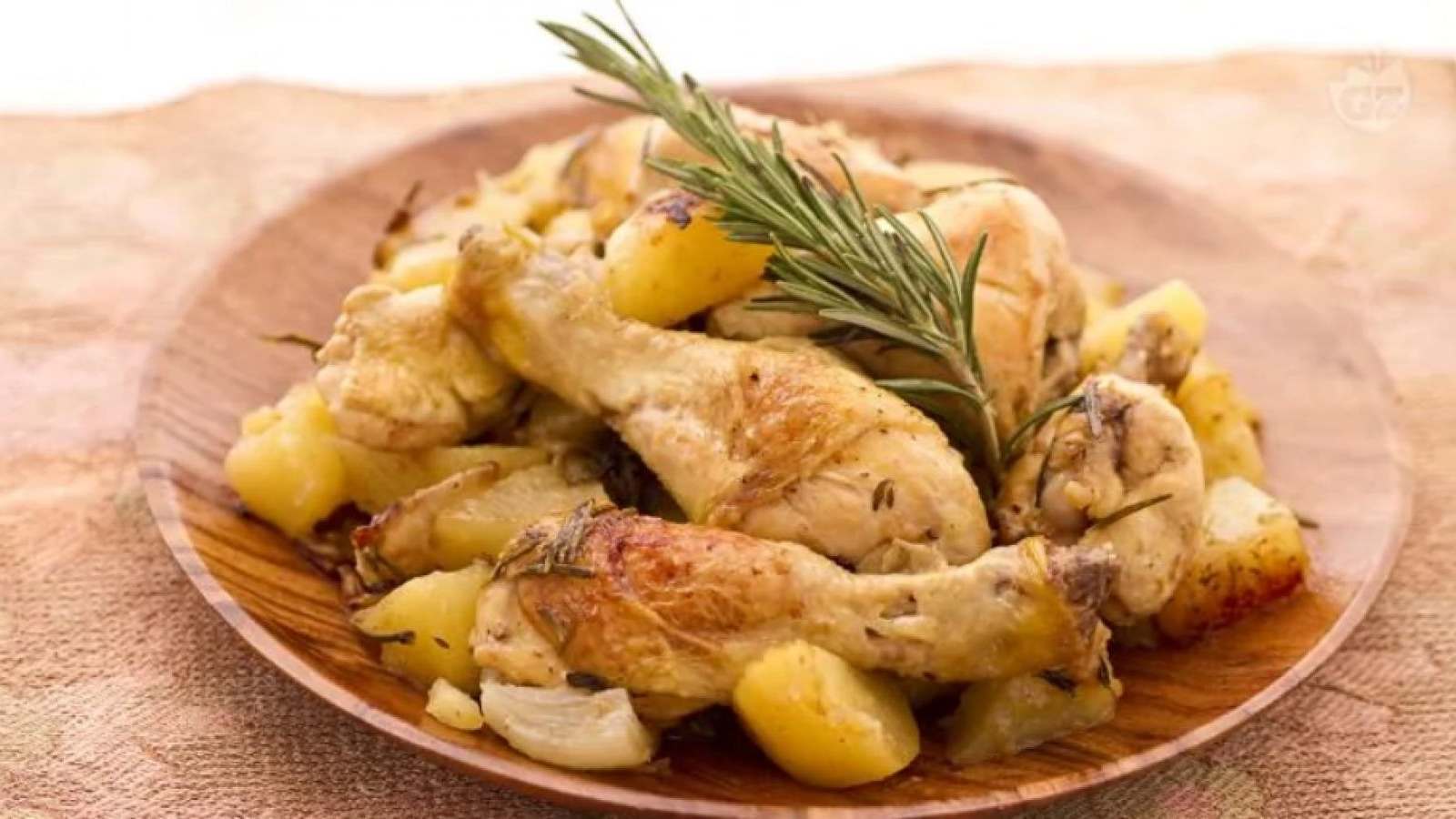 POLLO RUSTICO CON PATATE